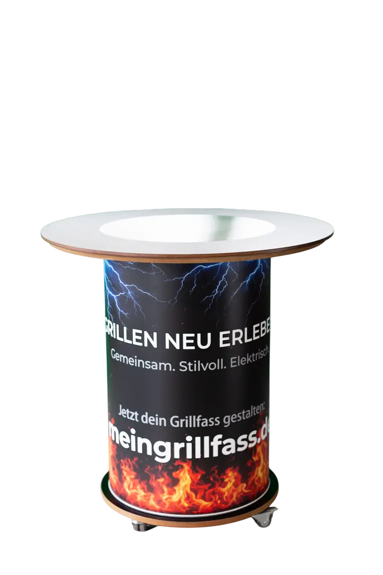 Metall Grillfass | La Barrique Gourmet | Outdoor Cooking & Show Cooking Grill