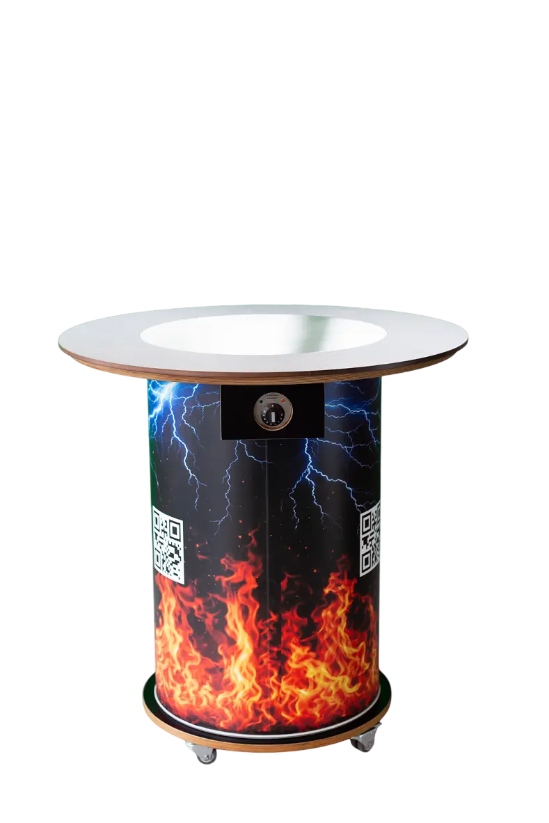 Metall Grillfass | La Barrique Gourmet | Outdoor Cooking & Show Cooking Grill